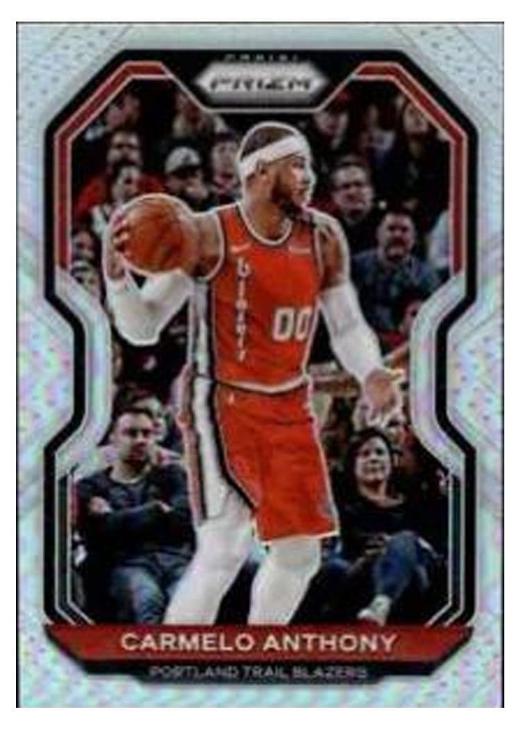 2020-21 Panini Prizm Base Set Carmelo Anthony #154 card