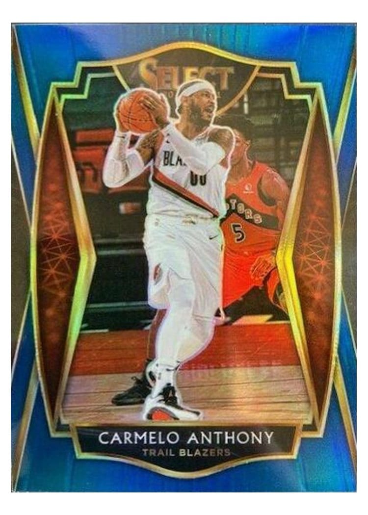 2020-21 Panini Select Base Set Carmelo Anthony #132 card