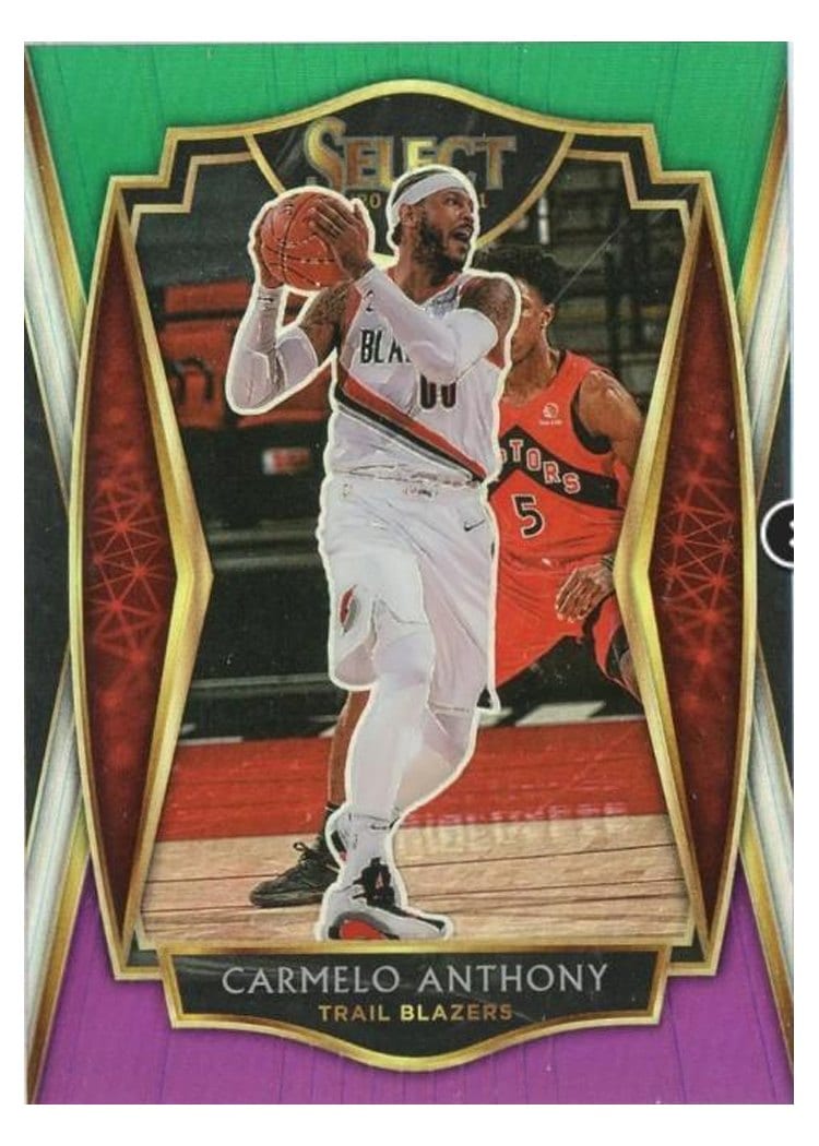 2020-21 Panini Select Base Set Carmelo Anthony #132 card