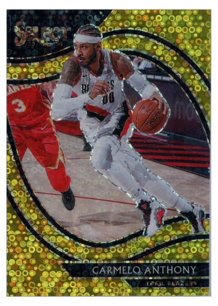 2020-21 Panini Select Base Set Carmelo Anthony #230 card