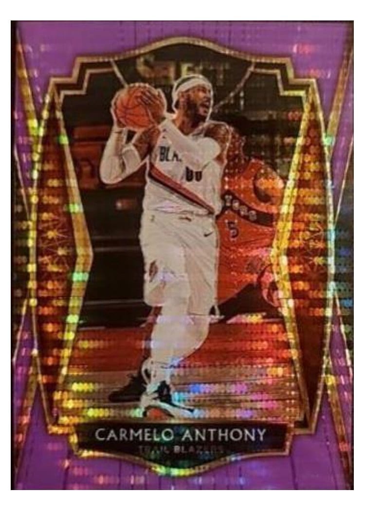 2020-21 Panini Select Base Set Carmelo Anthony #230 card