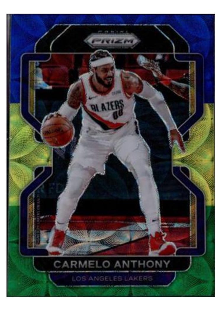 2021-22 Panini Prizm Base Set Carmelo Anthony #11 card