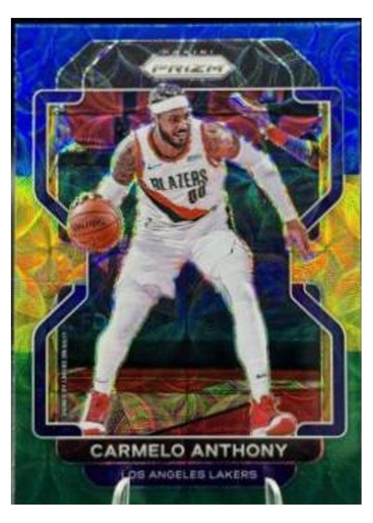 2021-22 Panini Prizm Base Set Carmelo Anthony #11 card
