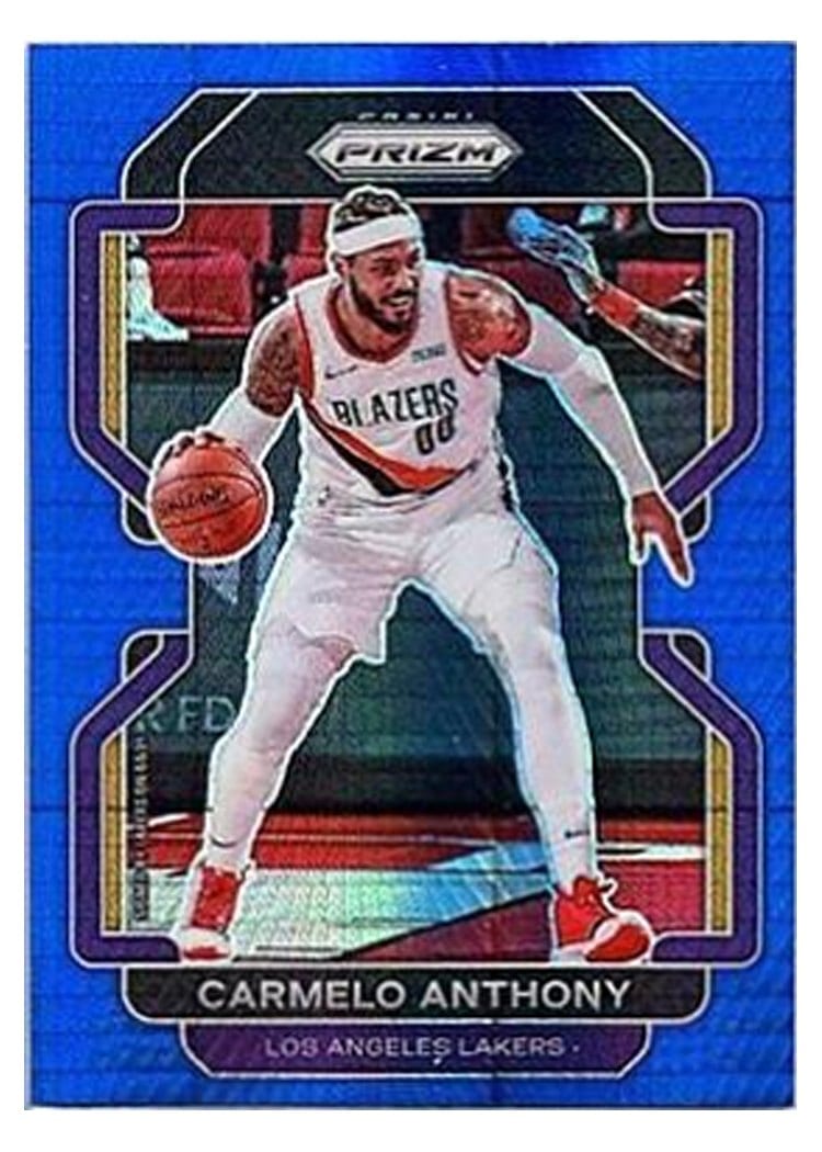 2021-22 Panini Prizm Base Set Carmelo Anthony #11 card