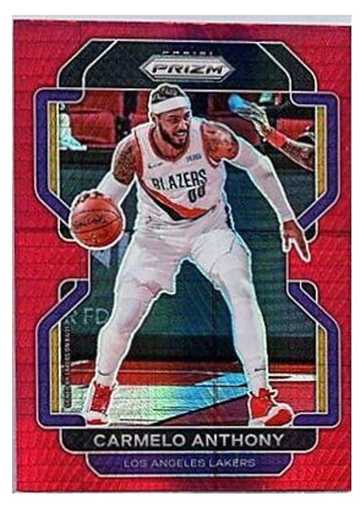 2021-22 Panini Prizm Base Set Carmelo Anthony #11 card