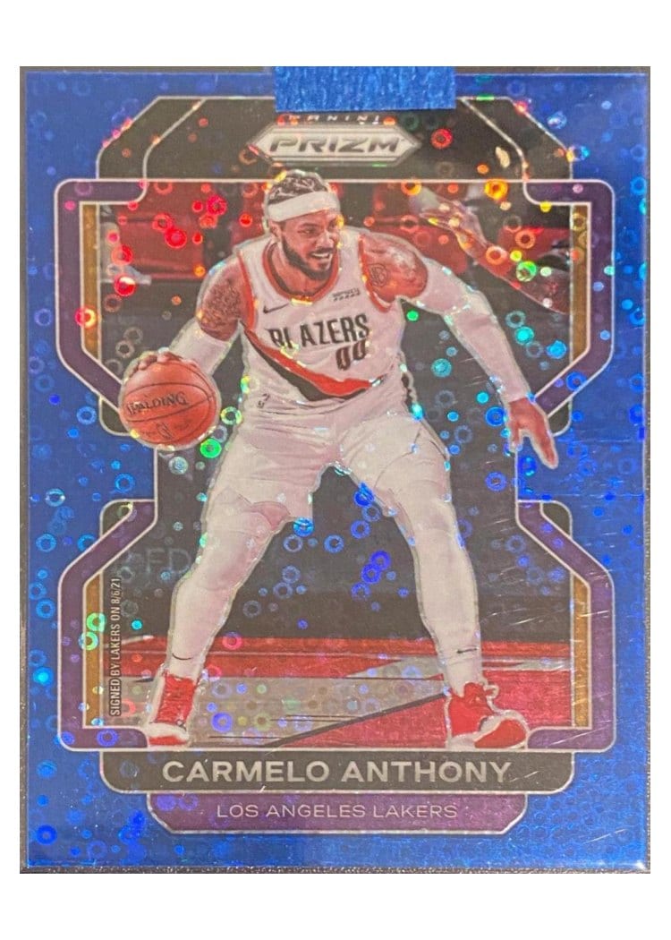 2021-22 Panini Prizm Base Set Carmelo Anthony #11 card