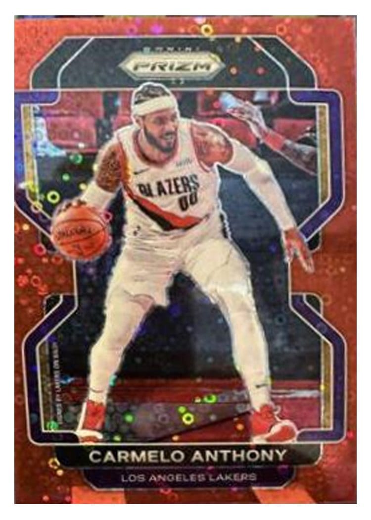 2021-22 Panini Prizm Base Set Carmelo Anthony #11 card