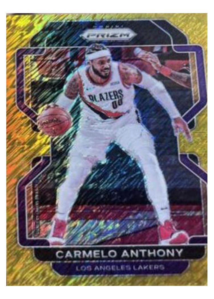 2021-22 Panini Prizm Base Set Carmelo Anthony #11 card