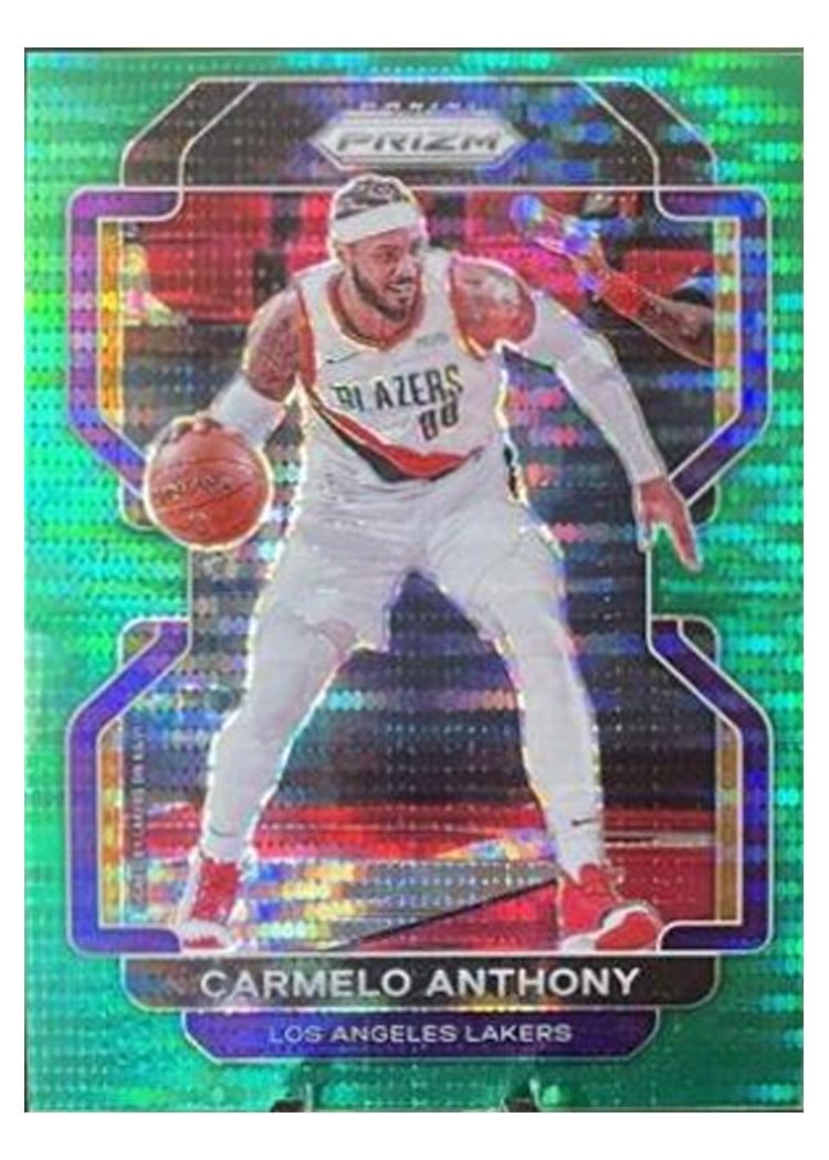 2021-22 Panini Prizm Base Set Carmelo Anthony #11 card