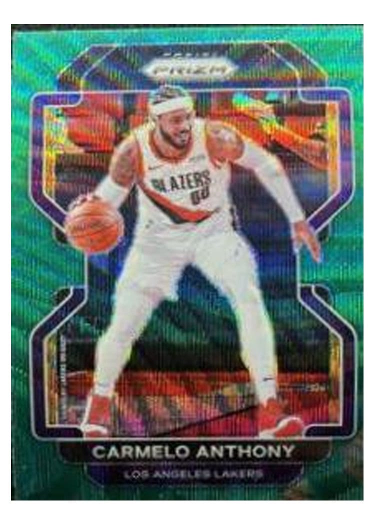 2021-22 Panini Prizm Base Set Carmelo Anthony #11 card