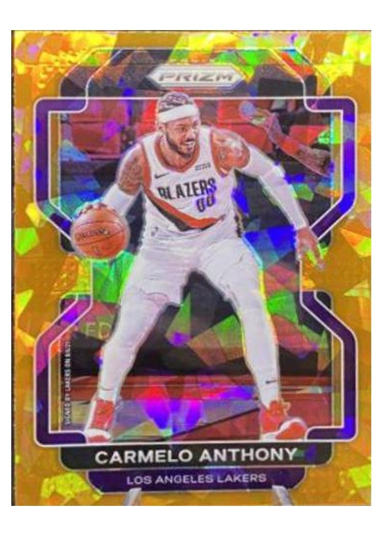 2021-22 Panini Prizm Base Set Carmelo Anthony #11 card