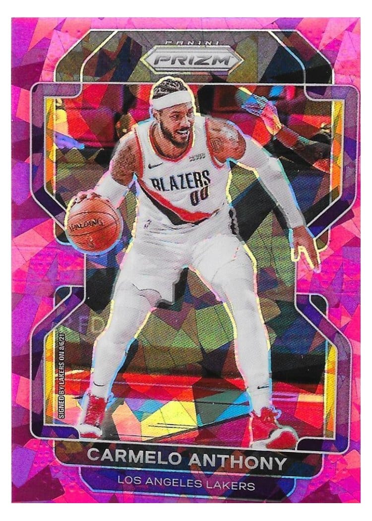 2021-22 Panini Prizm Base Set Carmelo Anthony #11 card
