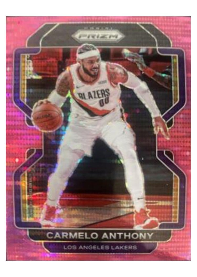2021-22 Panini Prizm Base Set Carmelo Anthony #11 card
