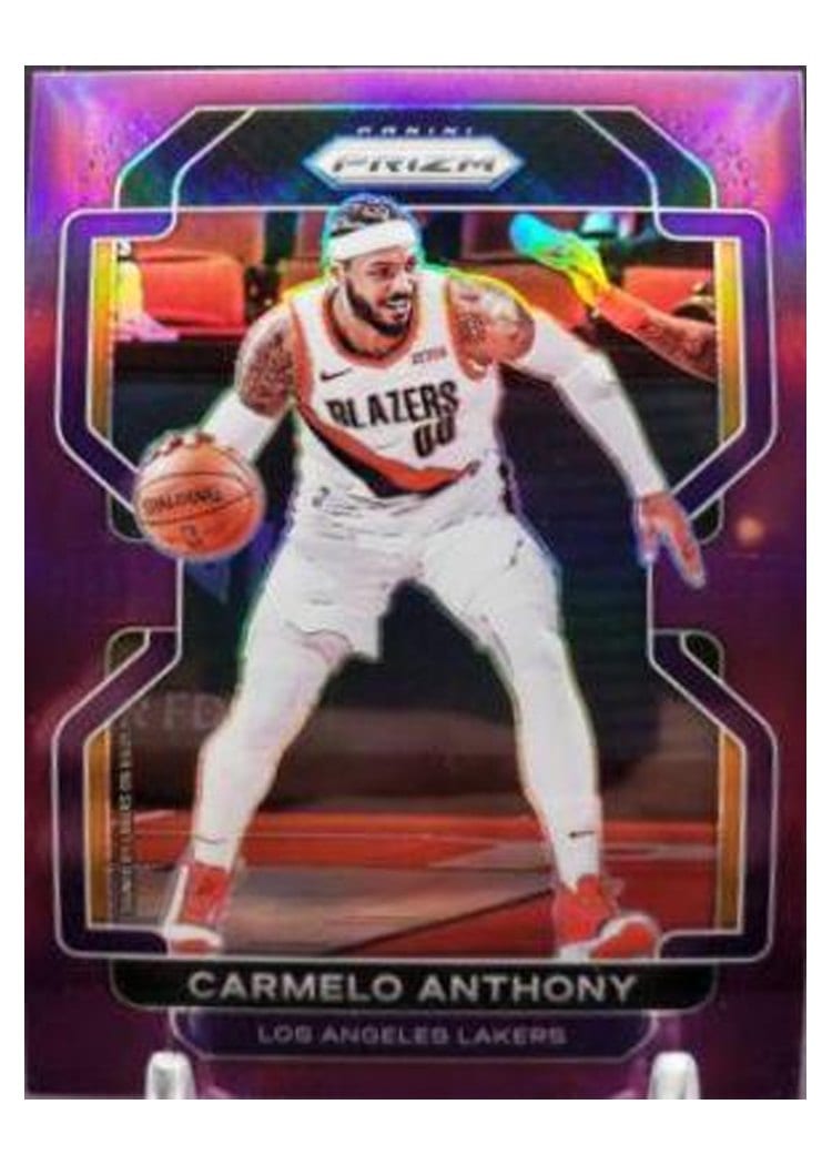 2021-22 Panini Prizm Base Set Carmelo Anthony #11 card