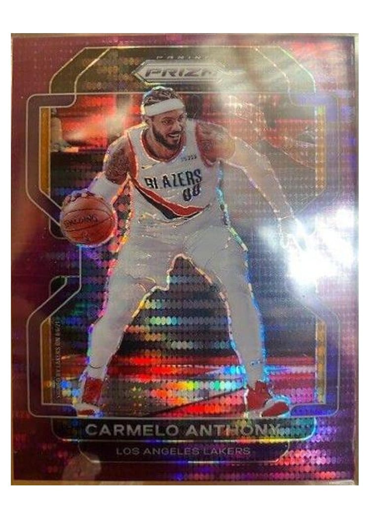 2021-22 Panini Prizm Base Set Carmelo Anthony #11 card