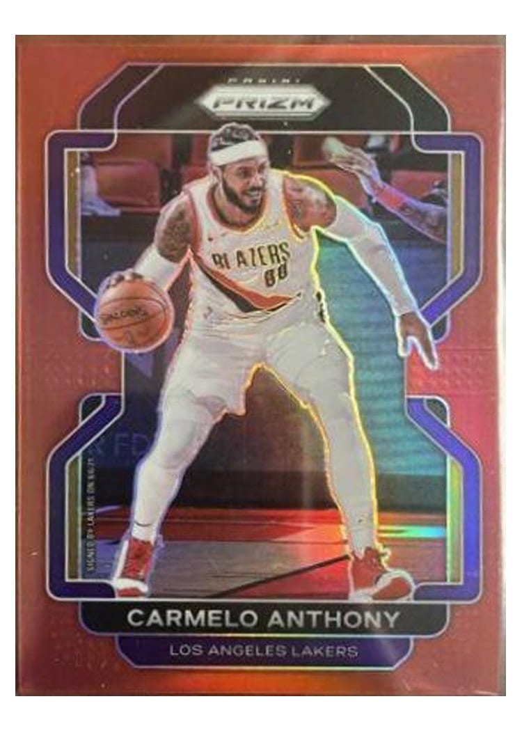 2021-22 Panini Prizm Base Set Carmelo Anthony #11 card