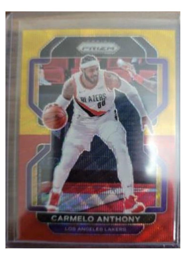 2021-22 Panini Prizm Base Set Carmelo Anthony #11 card