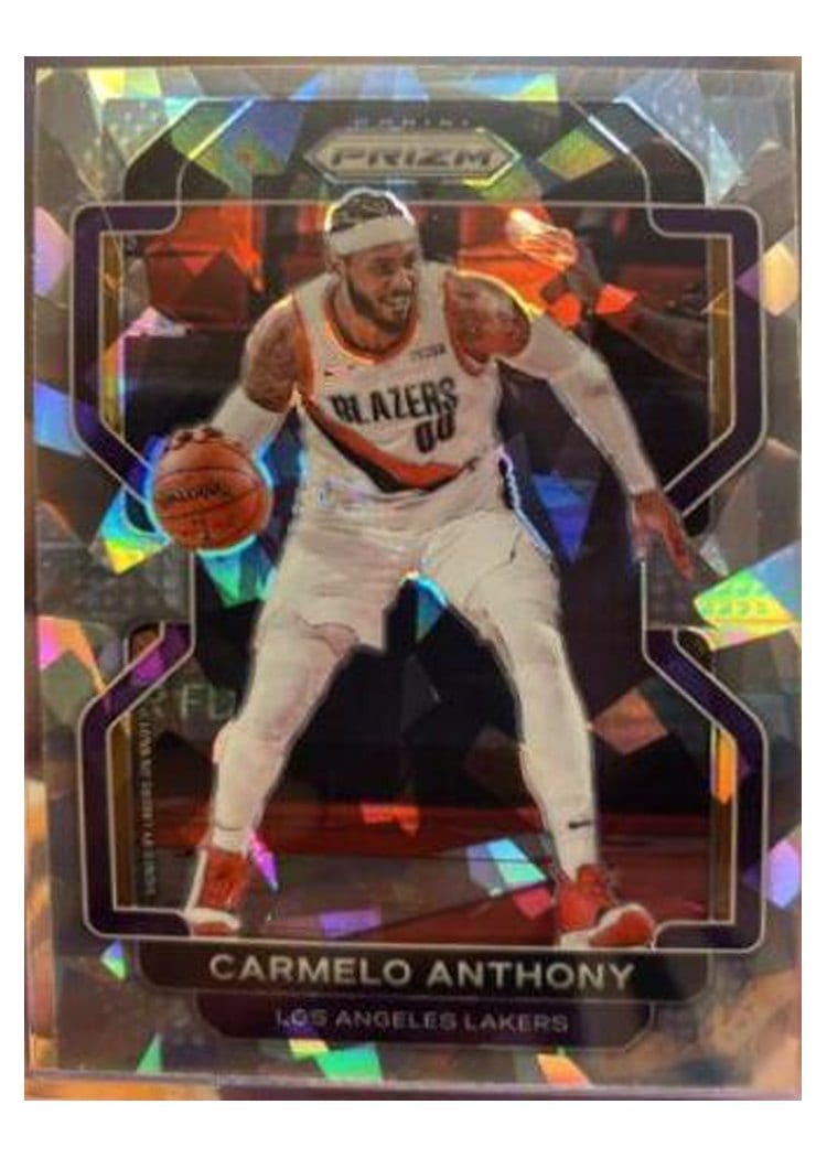 2021-22 Panini Prizm Base Set Carmelo Anthony #11 card