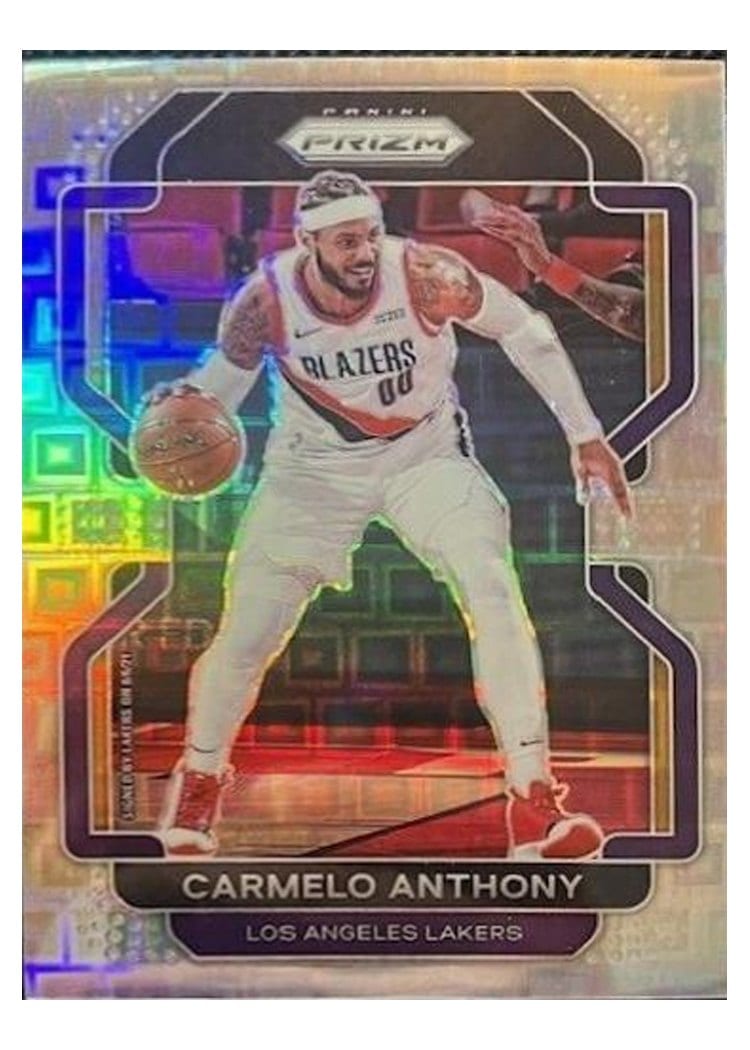 2021-22 Panini Prizm Base Set Carmelo Anthony #11 card