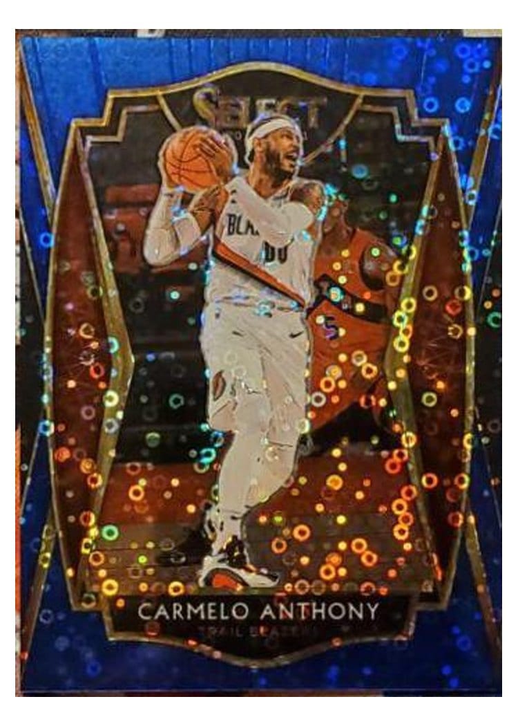 2021-22 Panini Select Base Set Carmelo Anthony #210 card