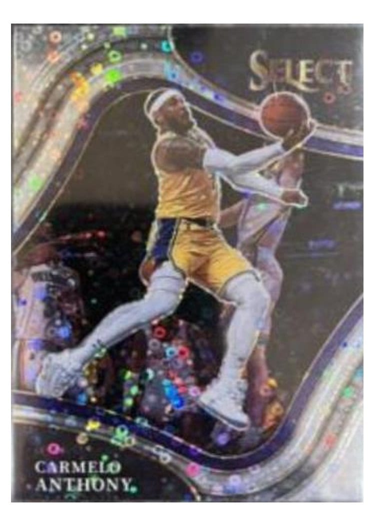 2021-22 Panini Select Base Set Carmelo Anthony #210 card