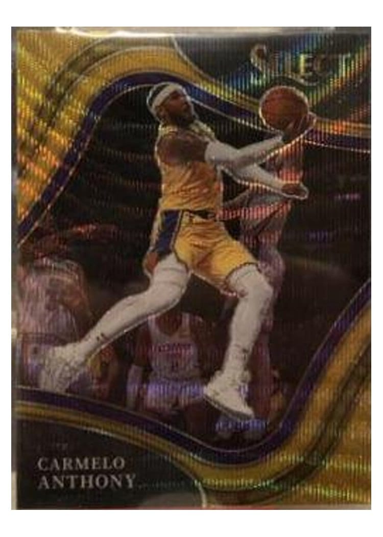 2021-22 Panini Select Base Set Carmelo Anthony #210 card
