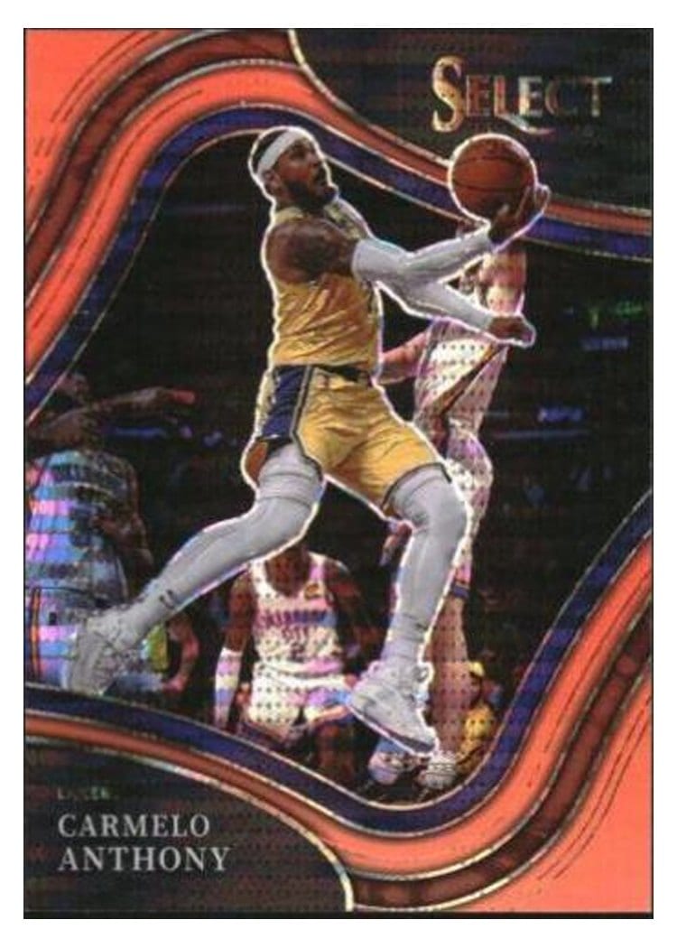 2021-22 Panini Select Base Set Carmelo Anthony #210 card