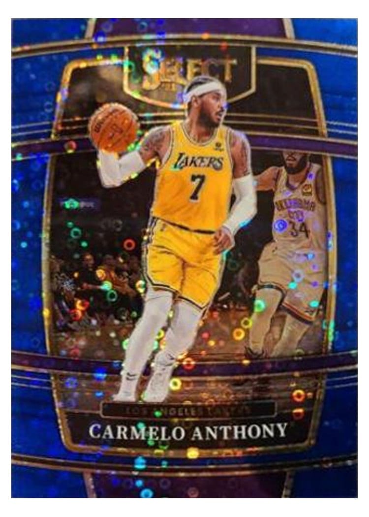 2021-22 Panini Select Base Set Carmelo Anthony #31 card