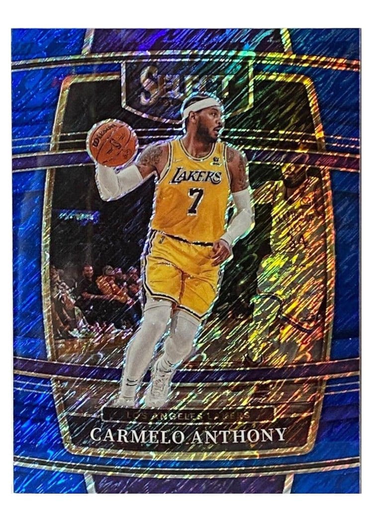 2021-22 Panini Select Base Set Carmelo Anthony #31 card