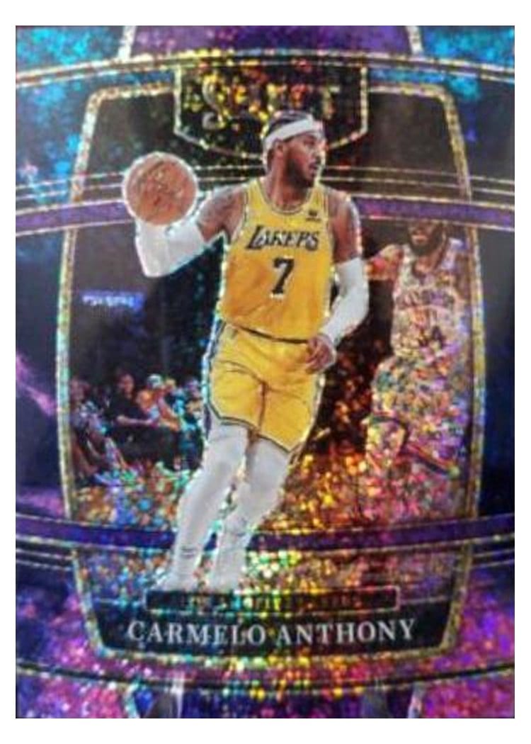 2021-22 Panini Select Base Set Carmelo Anthony #31 card