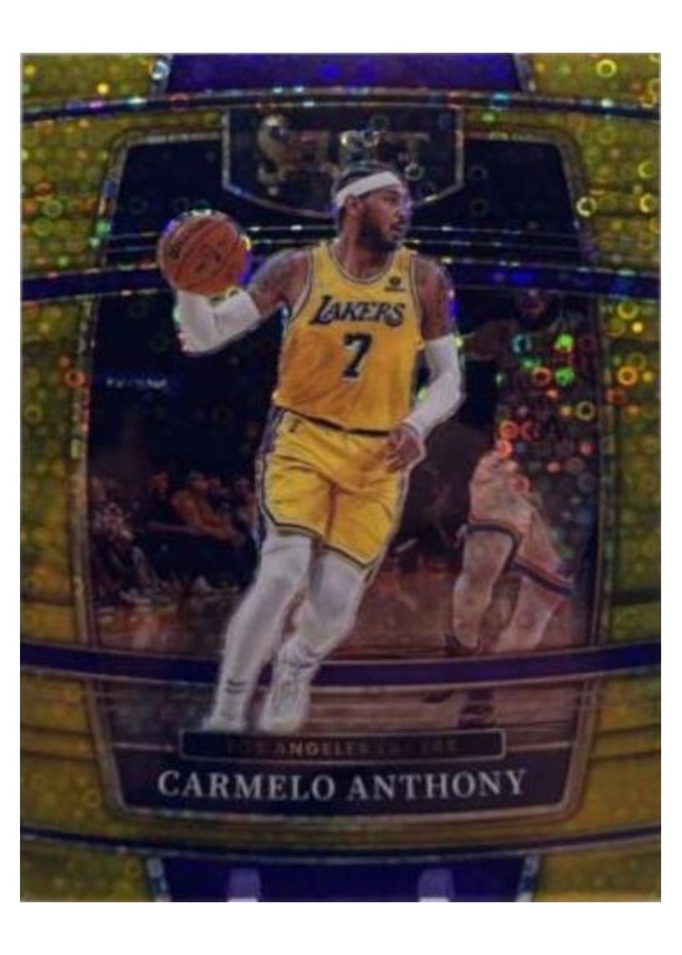 2021-22 Panini Select Base Set Carmelo Anthony #31 card