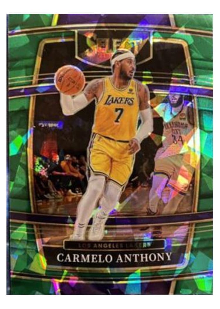 2021-22 Panini Select Base Set Carmelo Anthony #31 card