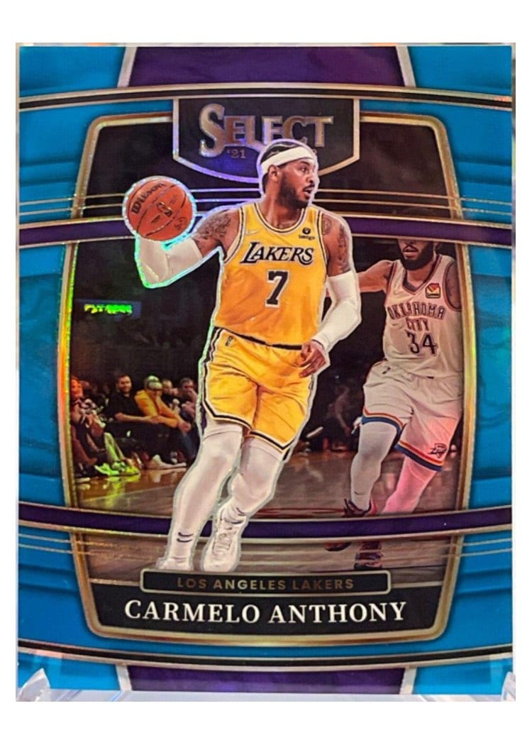 2021-22 Panini Select Base Set Carmelo Anthony #31 card