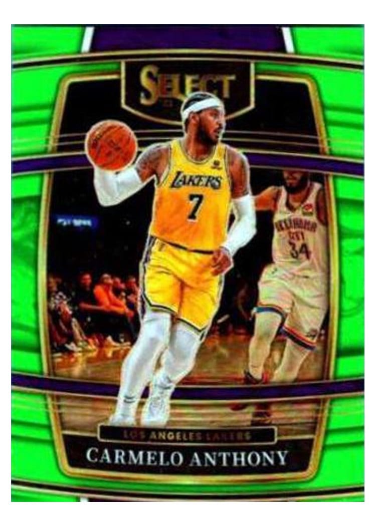 2021-22 Panini Select Base Set Carmelo Anthony #31 card
