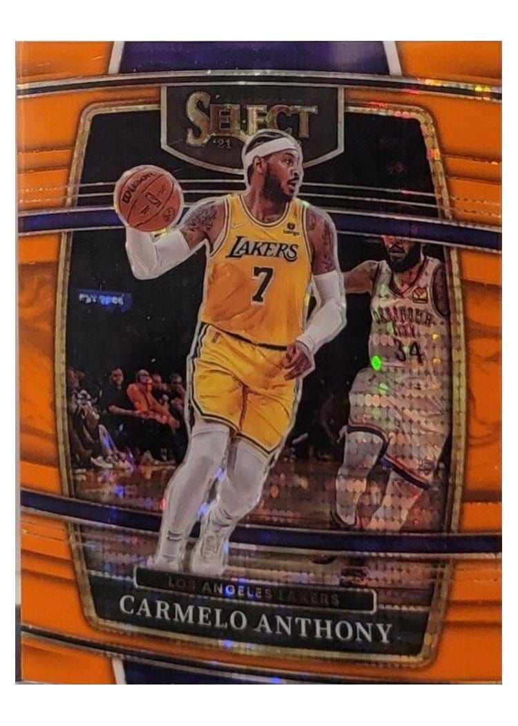 2021-22 Panini Select Base Set Carmelo Anthony #31 card