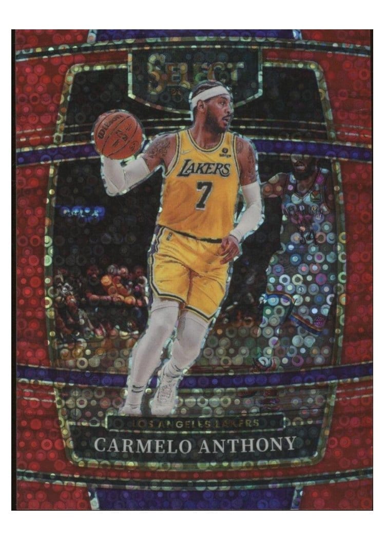 2021-22 Panini Select Base Set Carmelo Anthony #31 card