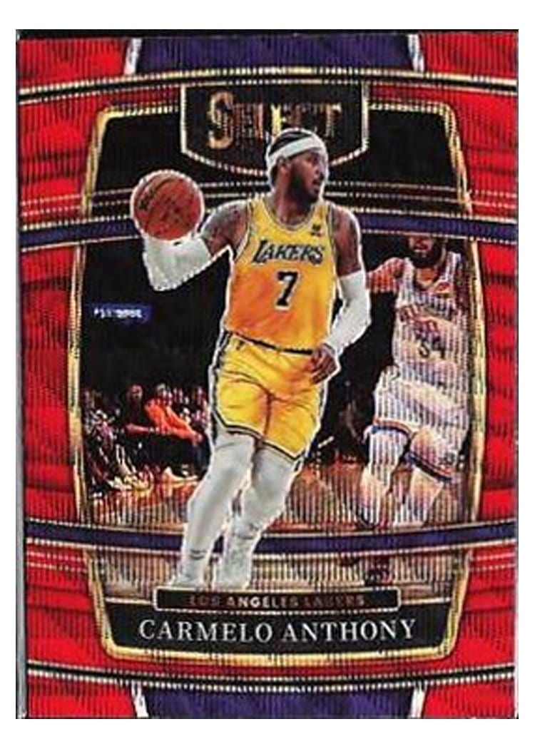 2021-22 Panini Select Base Set Carmelo Anthony #31 card