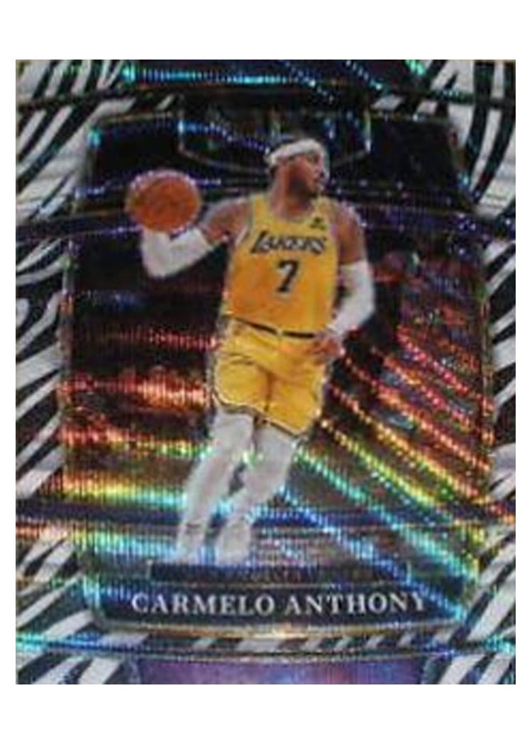 2021-22 Panini Select Base Set Carmelo Anthony #31 card
