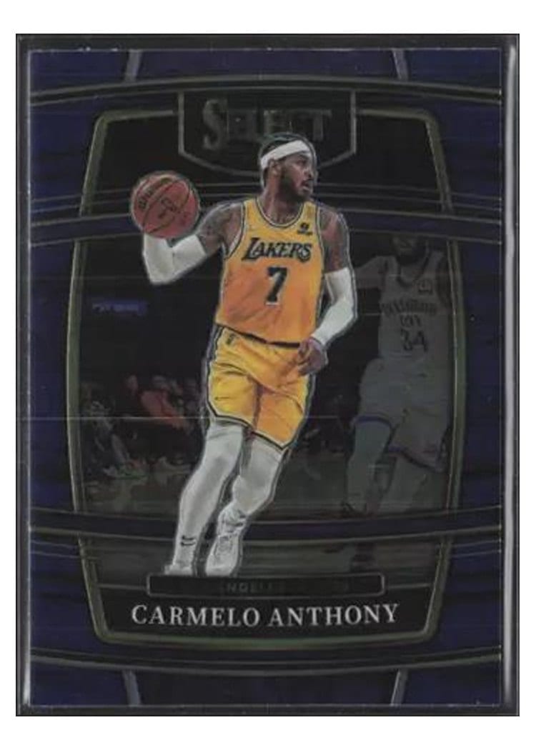 2021-22 Panini Select Base Set Carmelo Anthony #31 card