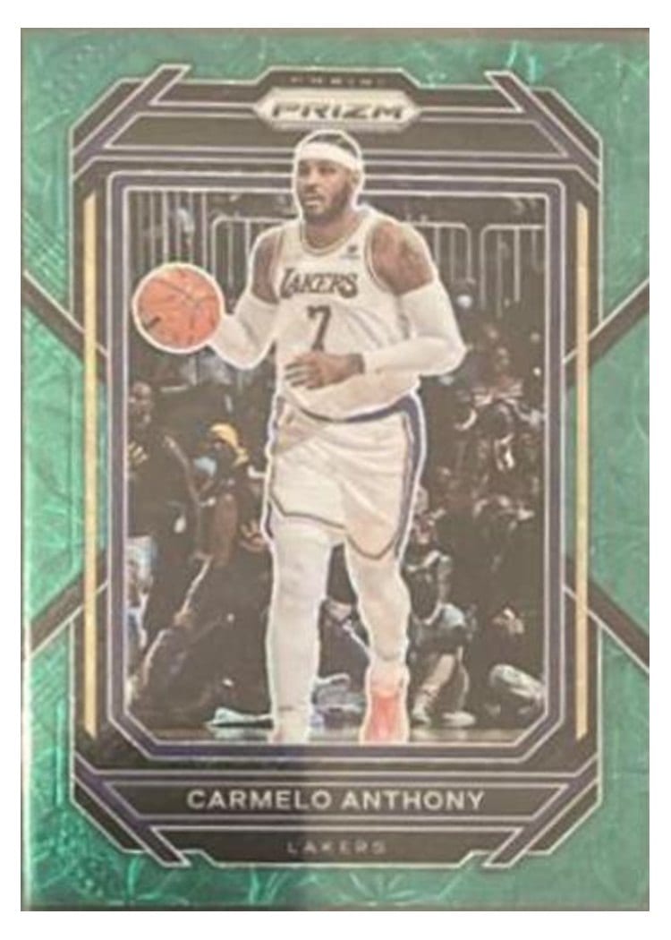 2022-23 Panini Prizm Base Set Carmelo Anthony #144 card