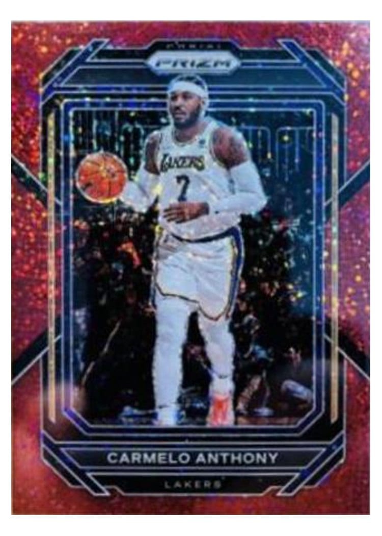 2022-23 Panini Prizm Base Set Carmelo Anthony #144 card
