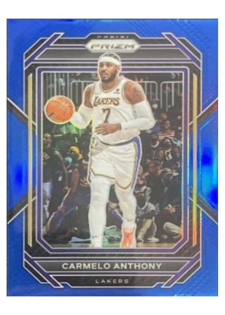 2022-23 Panini Prizm Base Set Carmelo Anthony #144 card
