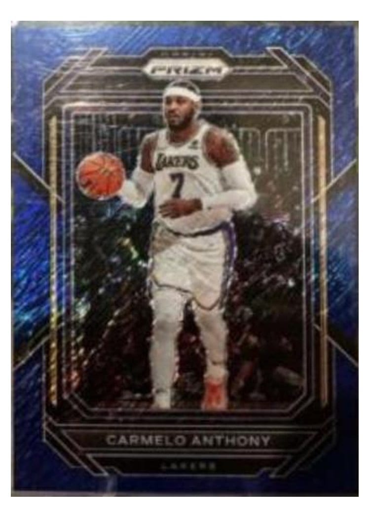 2022-23 Panini Prizm Base Set Carmelo Anthony #144 card