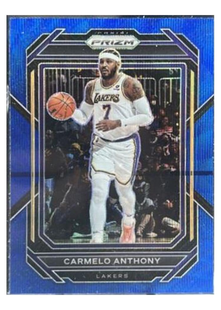 2022-23 Panini Prizm Base Set Carmelo Anthony #144 card