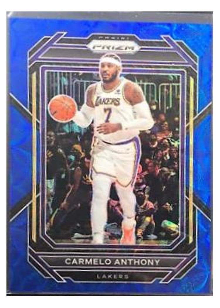 2022-23 Panini Prizm Base Set Carmelo Anthony #144 card
