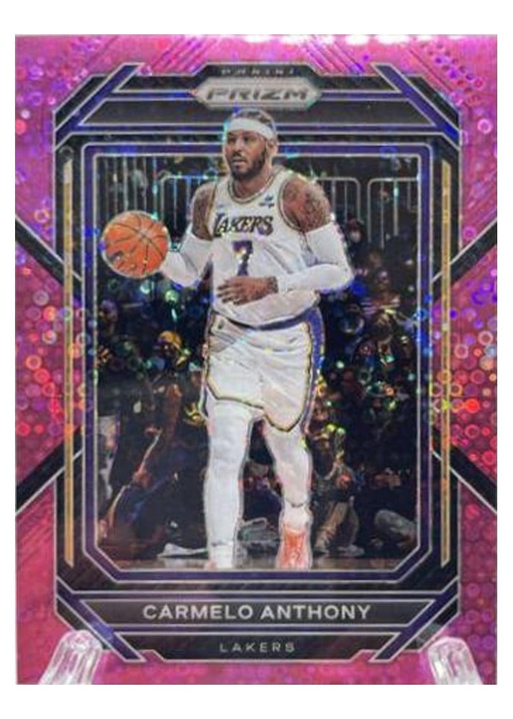 2022-23 Panini Prizm Base Set Carmelo Anthony #144 card