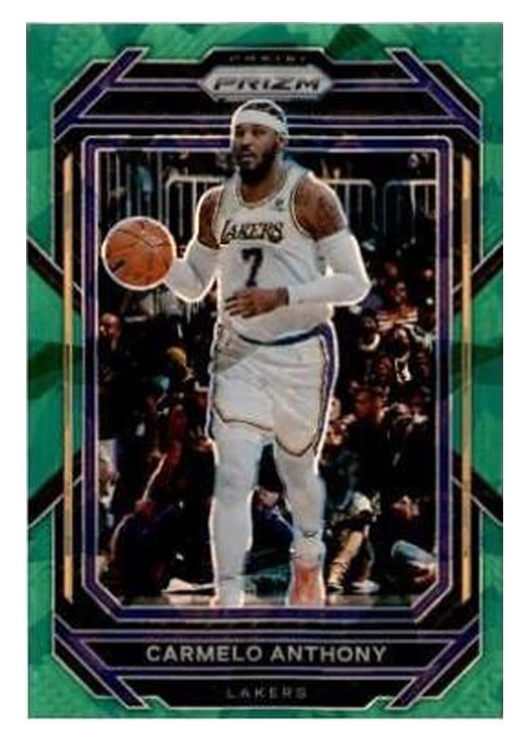 2022-23 Panini Prizm Base Set Carmelo Anthony #144 card