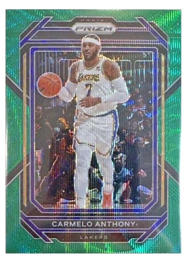 2022-23 Panini Prizm Base Set Carmelo Anthony #144 card