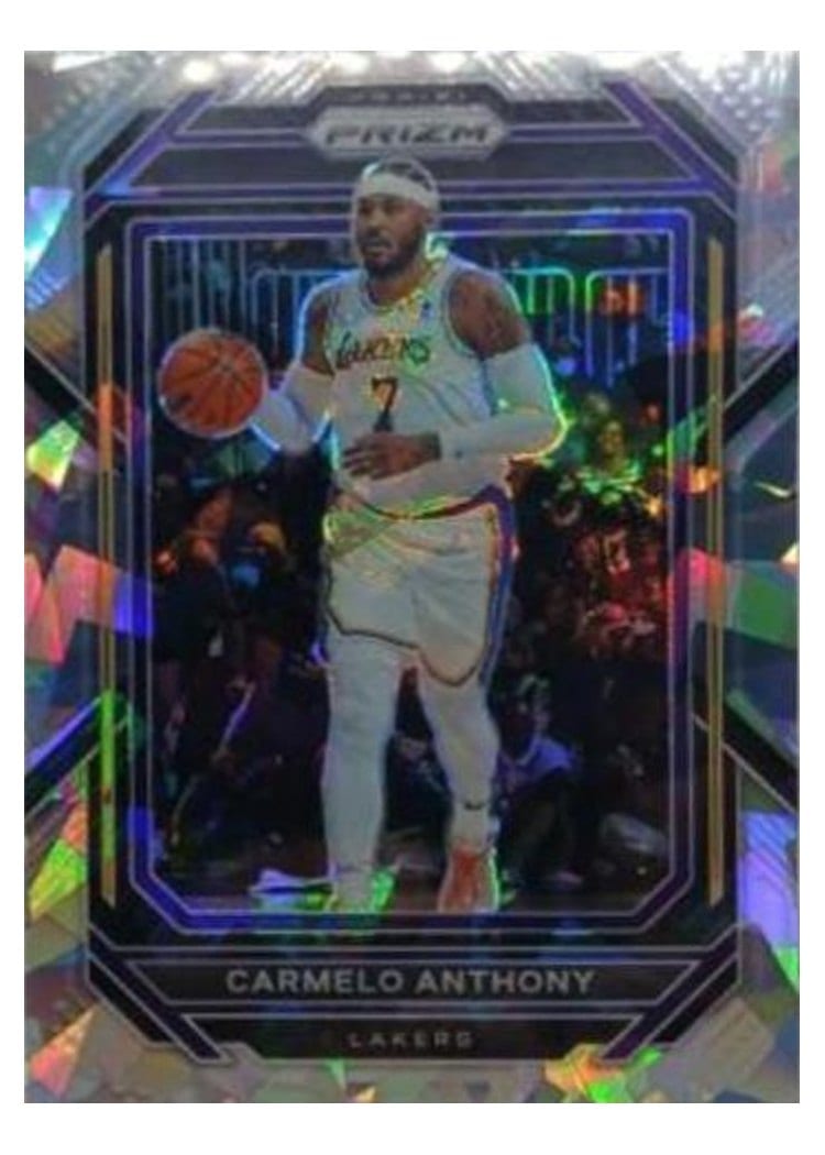 2022-23 Panini Prizm Base Set Carmelo Anthony #144 card