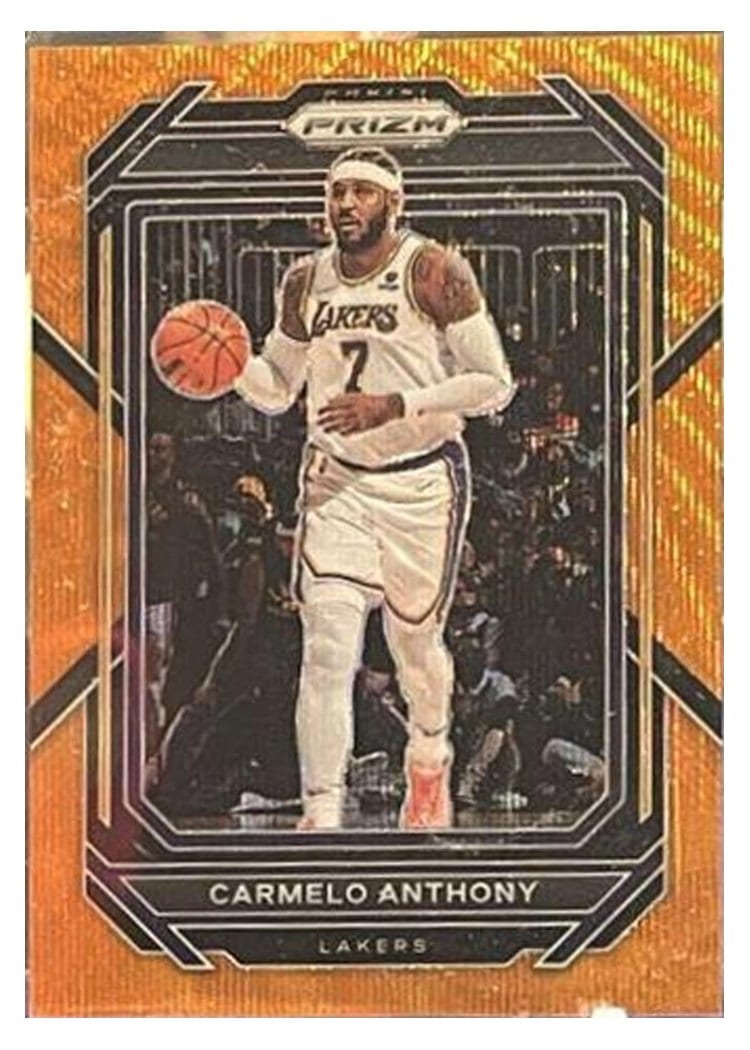 2022-23 Panini Prizm Base Set Carmelo Anthony #144 card